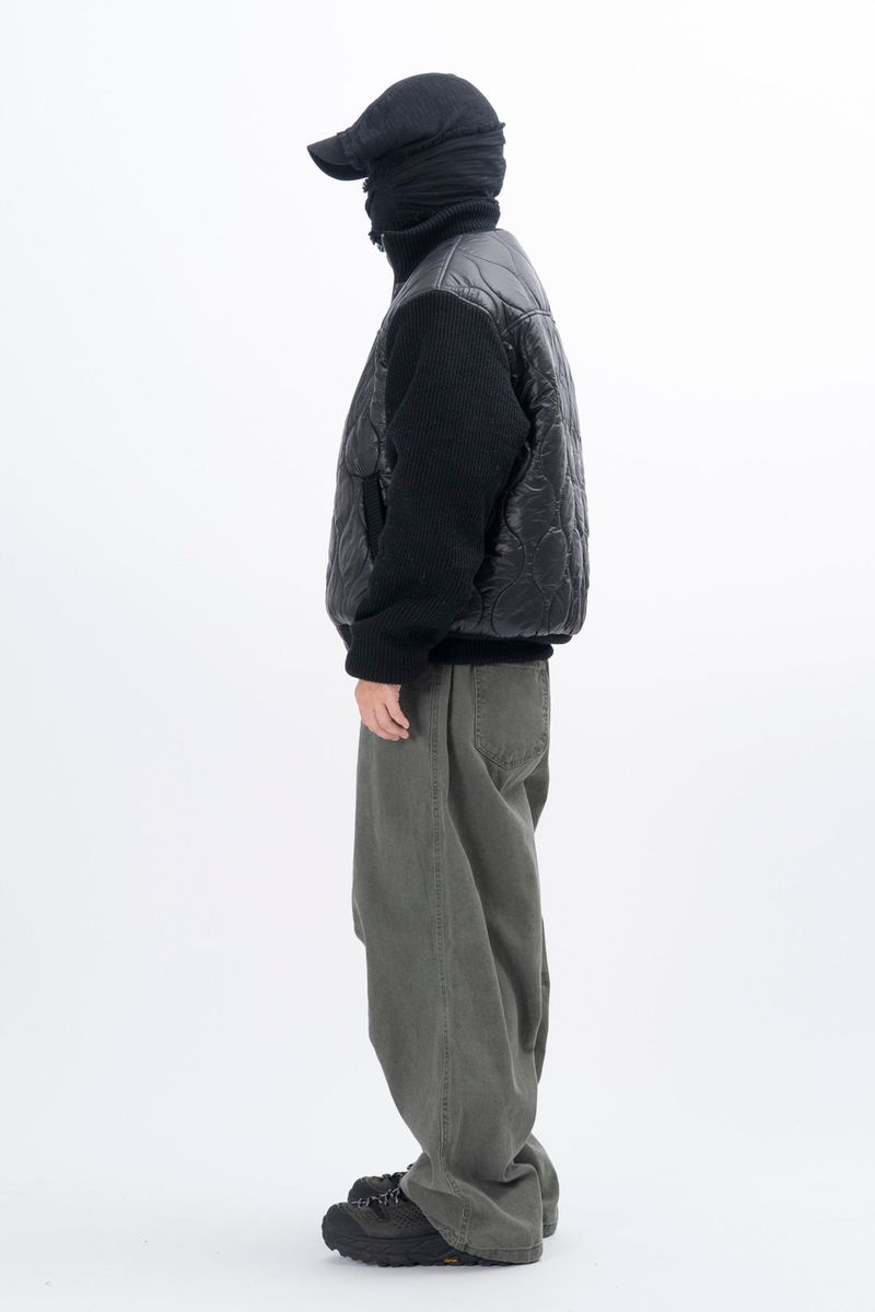 Turd knit Arm Padding Jumper