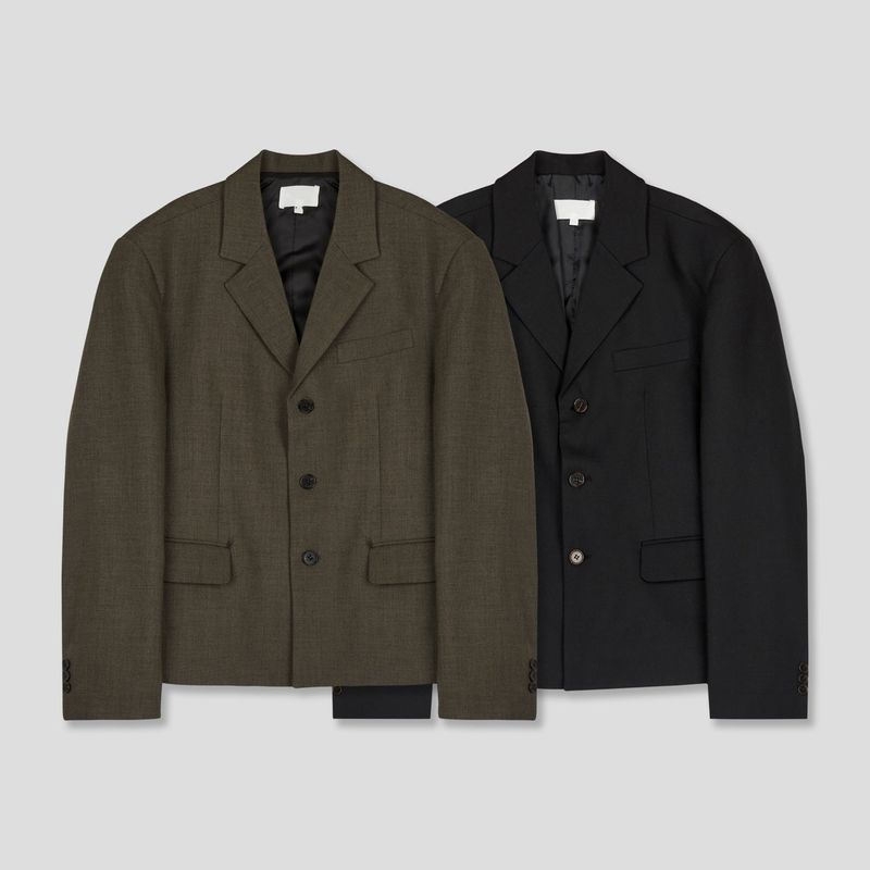 Standard 3-Button Short Jacket 2COLOR