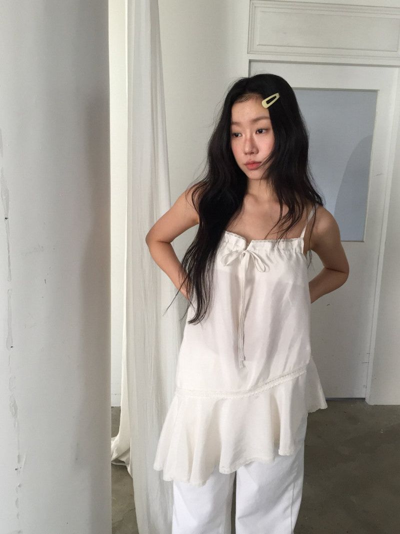 Rib Unbalanced Dress (3 colors)
