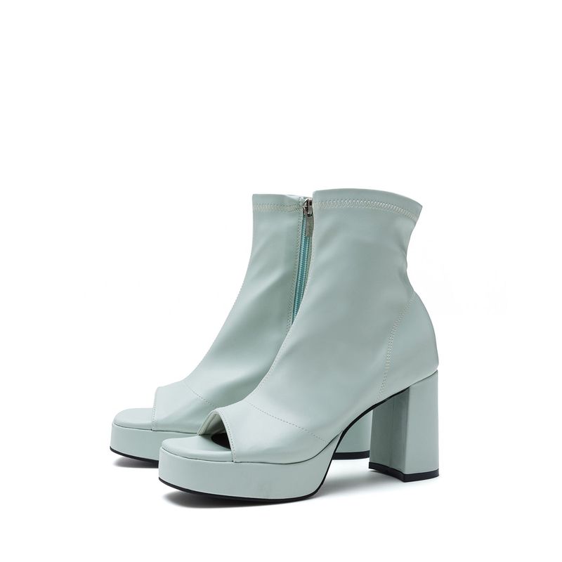 Open Toe Block Heel(Mint)