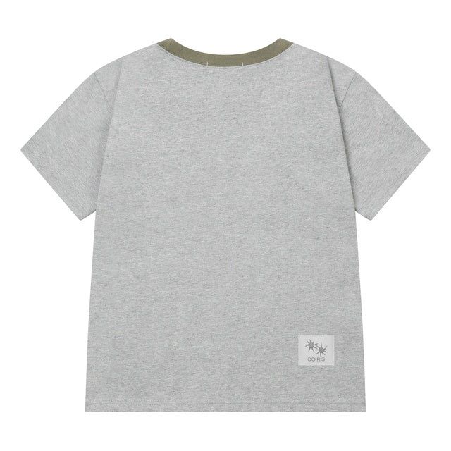 RORA SMALL LOGO HALF T (2COLOR)