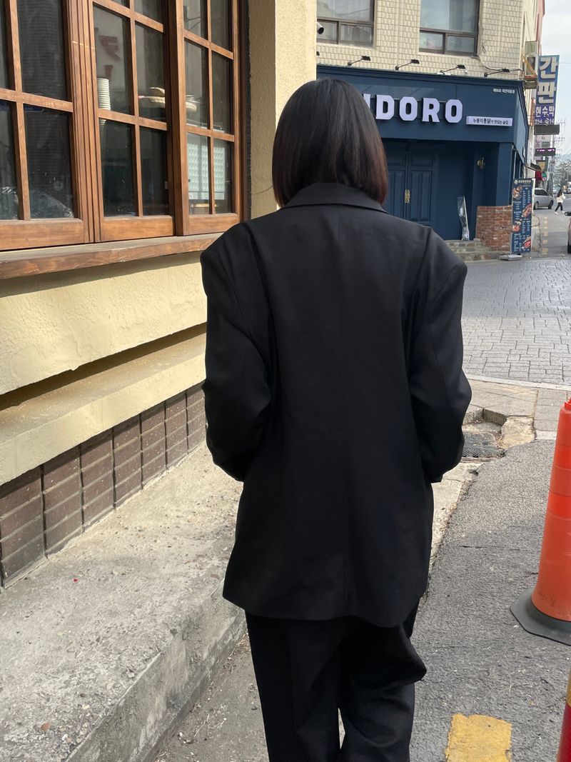 Umeda set up collar jacket