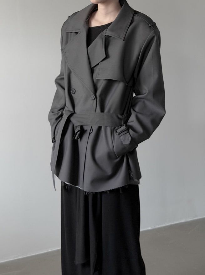 Bagel Short Trench Coat