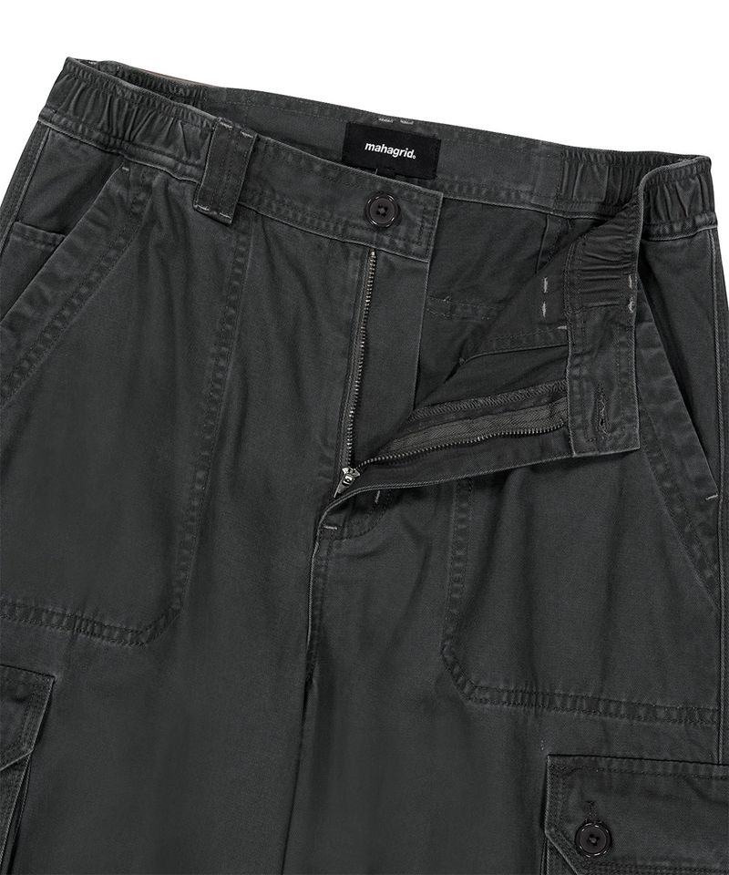 MULTI CARGO PANT_CHARCOAL