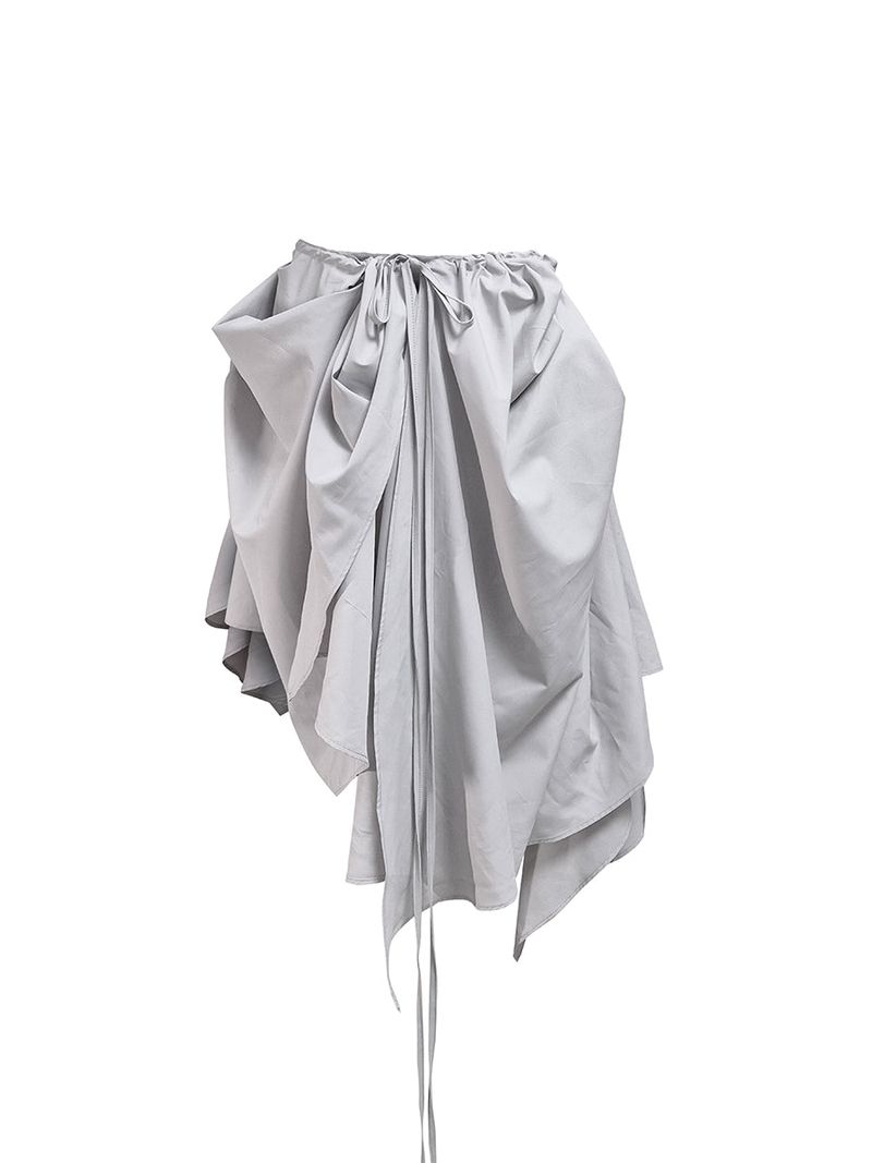 JUNGDO（ジョンド）の「 MULTIWAY LAYERD SKIRT . GRAY（Skirts）」