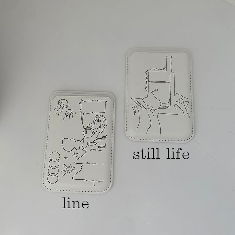 Still life Simple line Magsafe CardPocket
