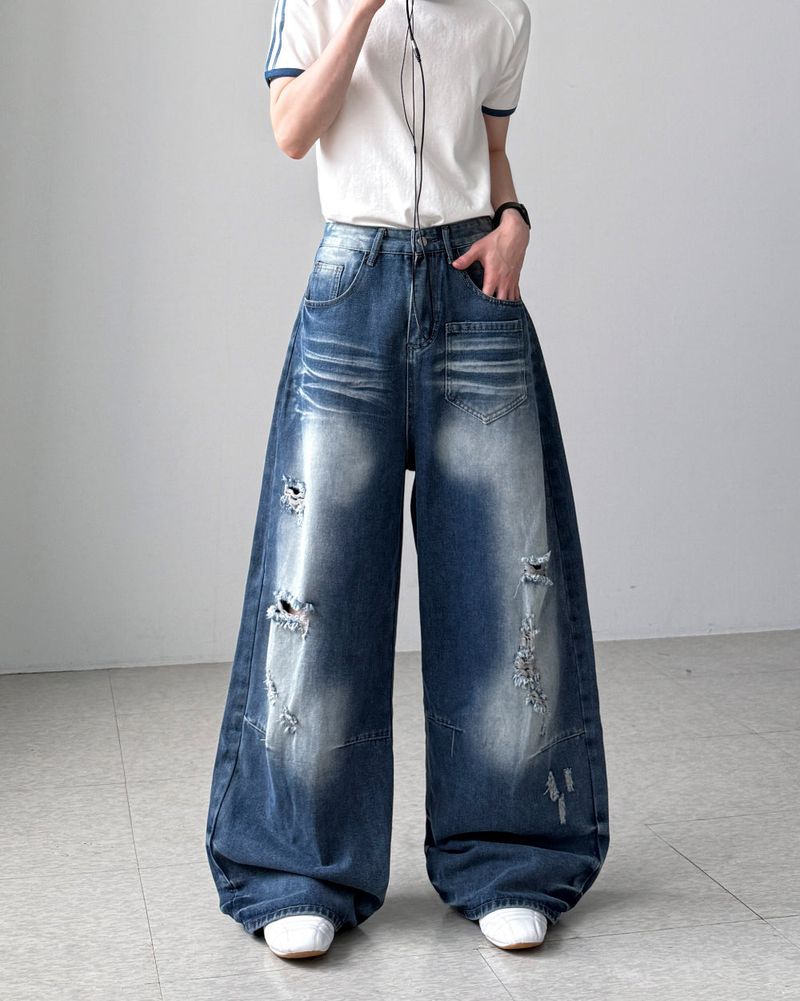 YOURNUS（ユアナス）の「Ocean Vintage Balloon Denim（Pants）」
