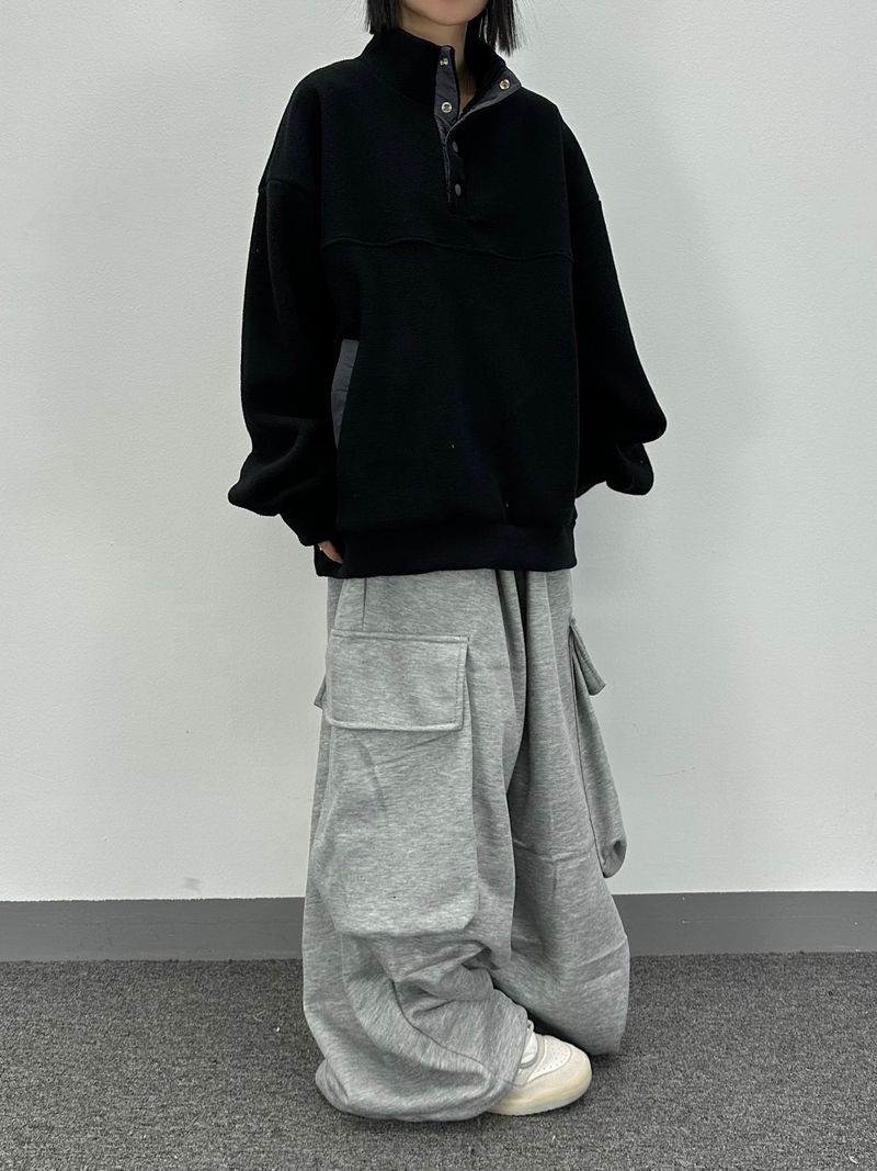  Big wide fleece pants