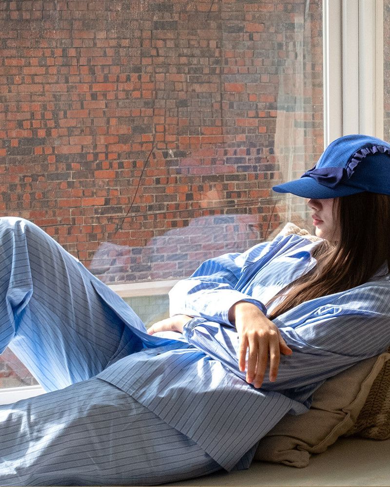 Two-tone Pajama set (blue)