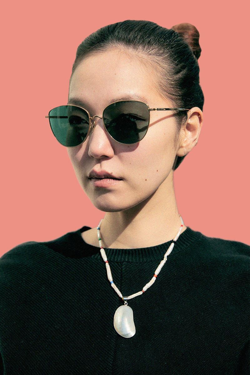 バルコニーGLD B-チタンサングラス