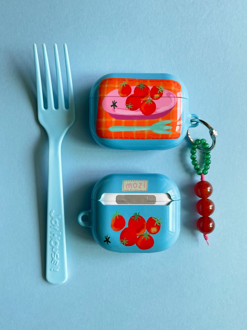 tomato AirPods case