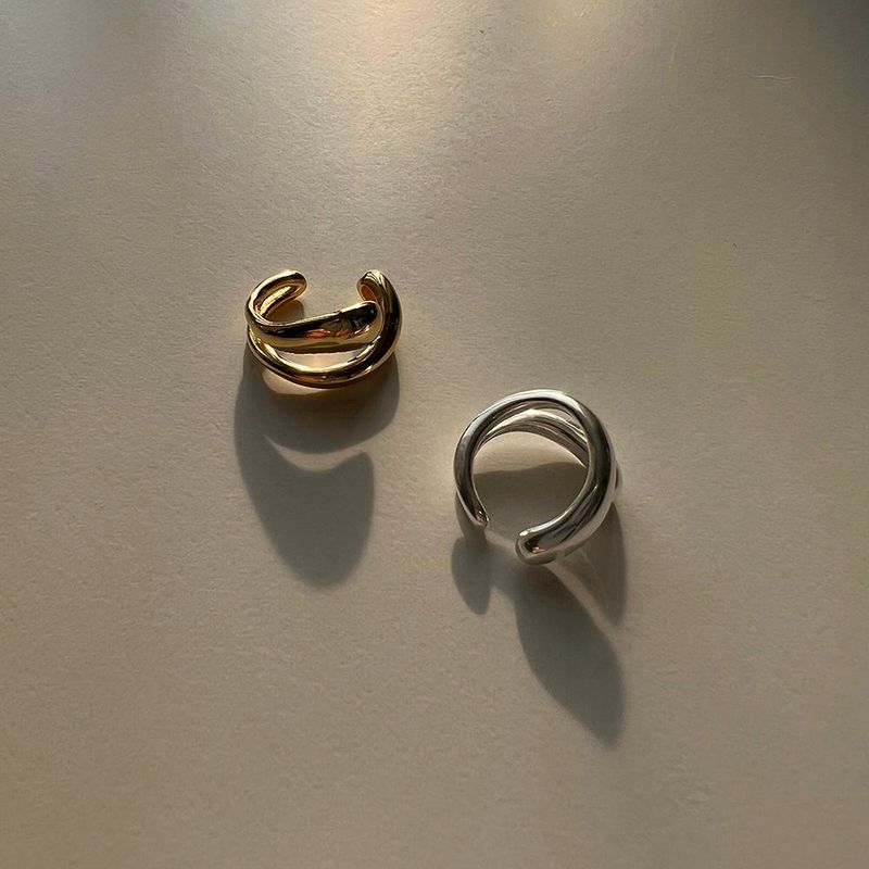 [92.5silver ] Eternal earcuff (2color)