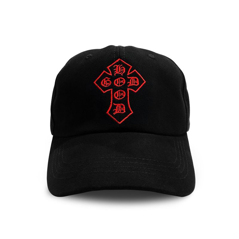 TZWORLDWIDE（トレッズワールドワイド）の「I FEAR NO EVIL CAP BLACK/RED（Hats）」