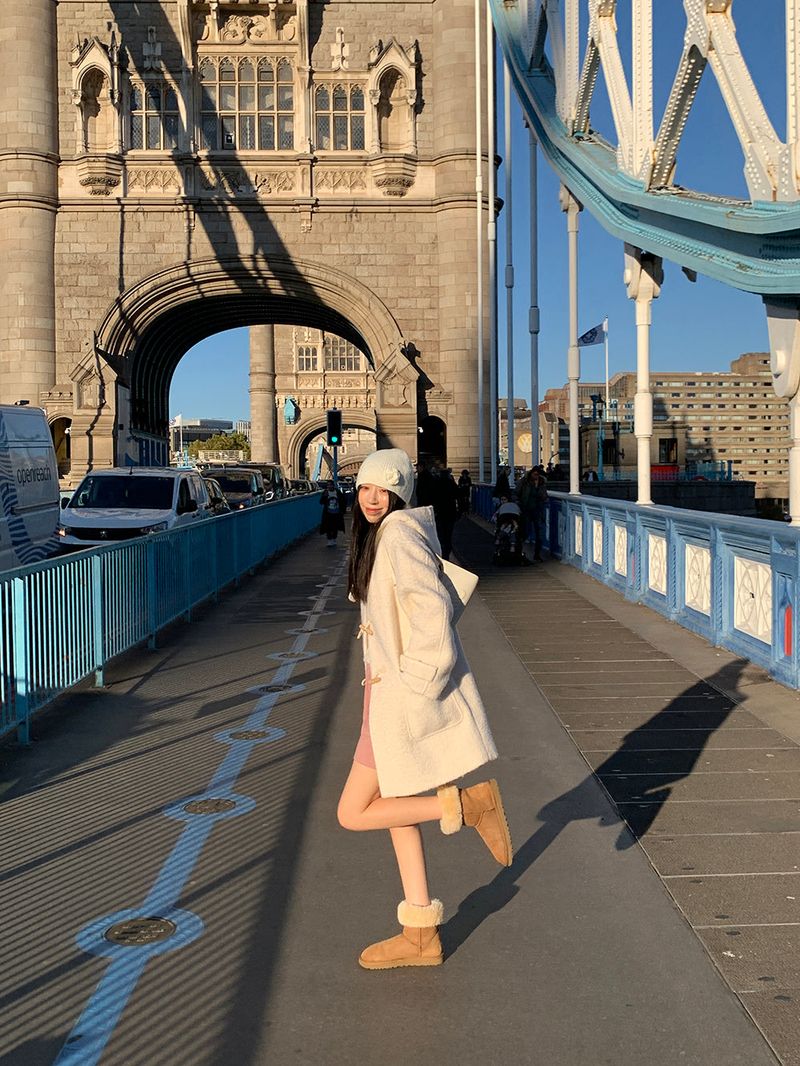 [MADE] Toit wool alpaca handmade toggle hood coat