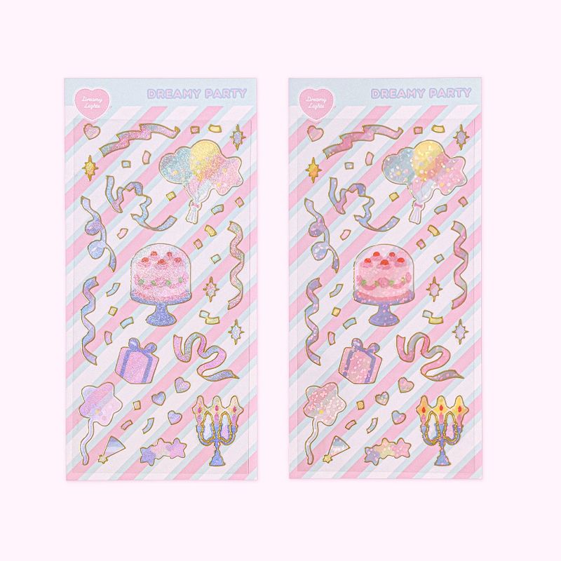 Dreamy-Lights（ドリーミーライツ）の「Dreamy Party seal sticker (3 types)（Smartphone Accessories）」