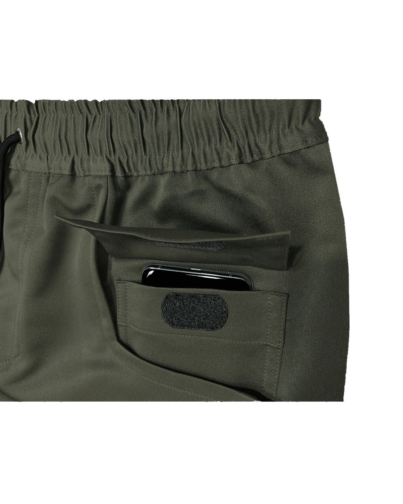 BIKER SNAP TRACK PANTS_KHAKI