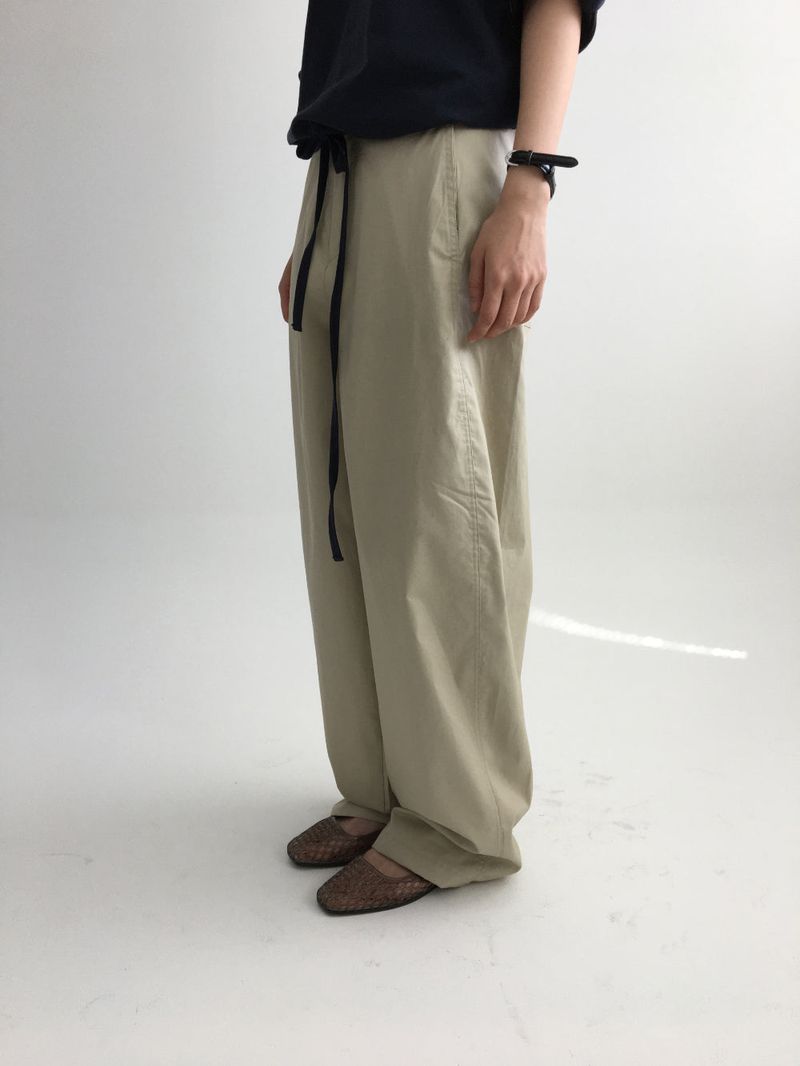 Paper curved pants (2color)