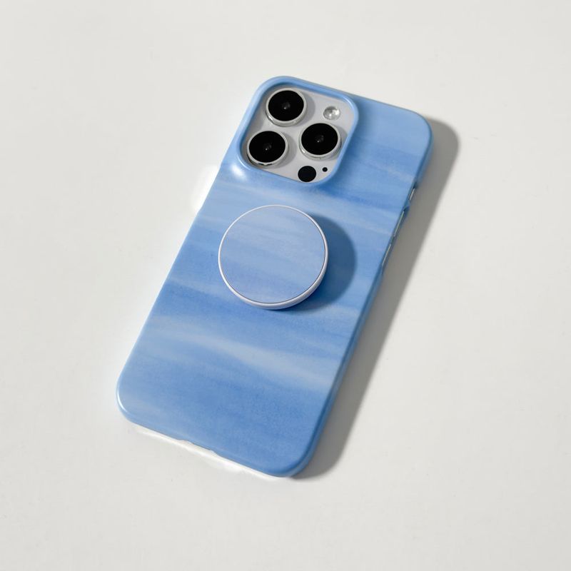Blue Canvas (Matt Phone Case)