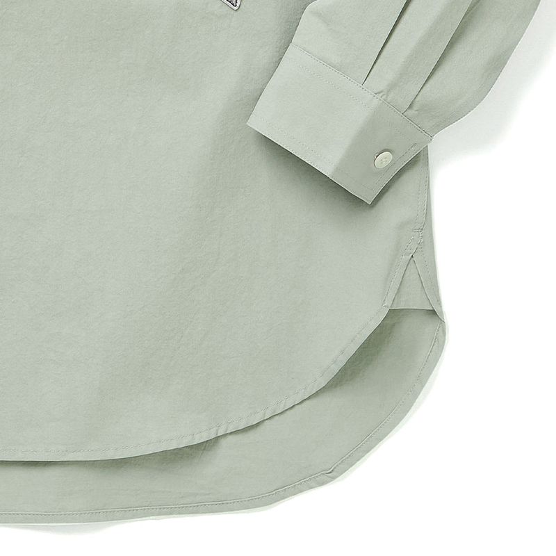 Express Holiday Signature Symbol Basic Shirt_Dust Mint
