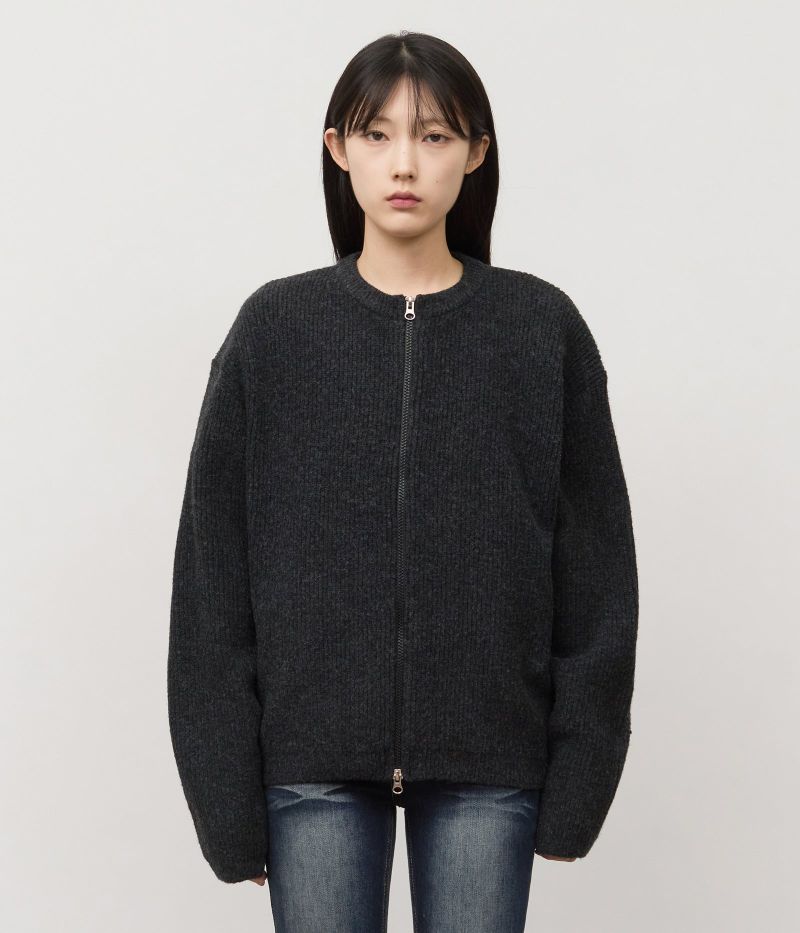 HIFIFNK(ハイファイファンク)の「Maki Knitted Zip Up(Tops)」