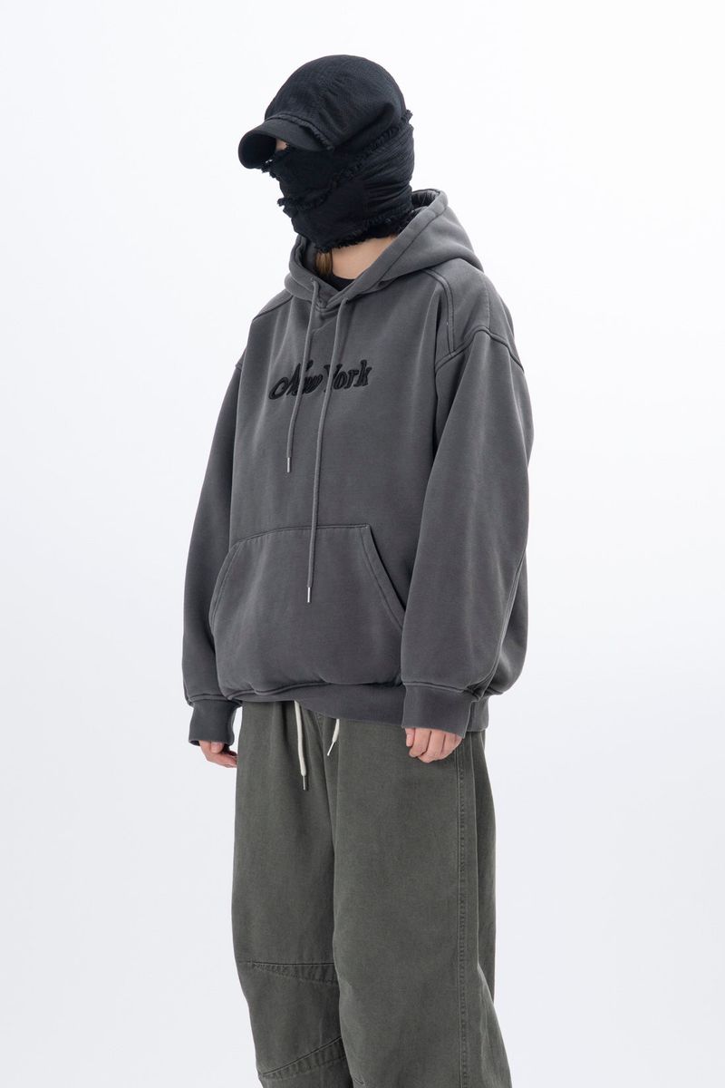 OAN（オアン）の「Eyelet Fleece Hooded Zip Up（Tops）」