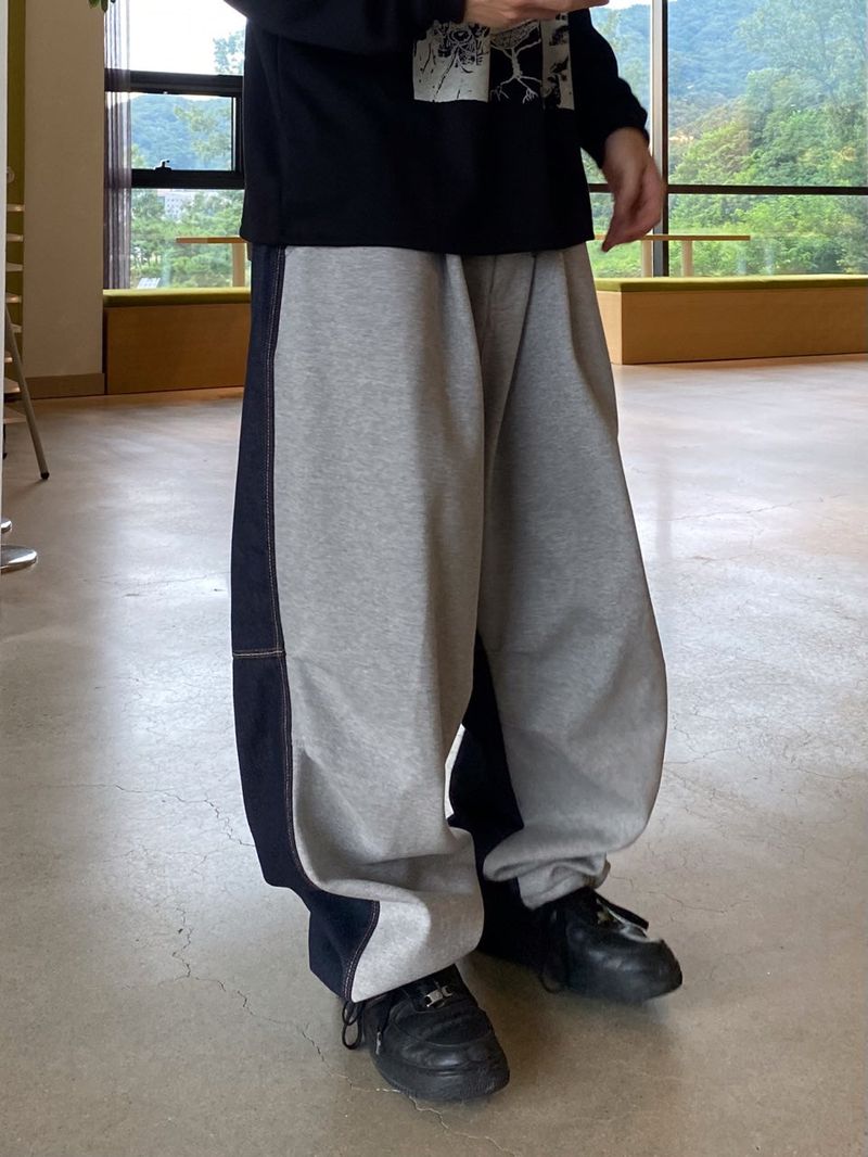 UNAIDUN（アネイダン）の「Color Sweat Denim Stitch Balloon 2C（Pants）」