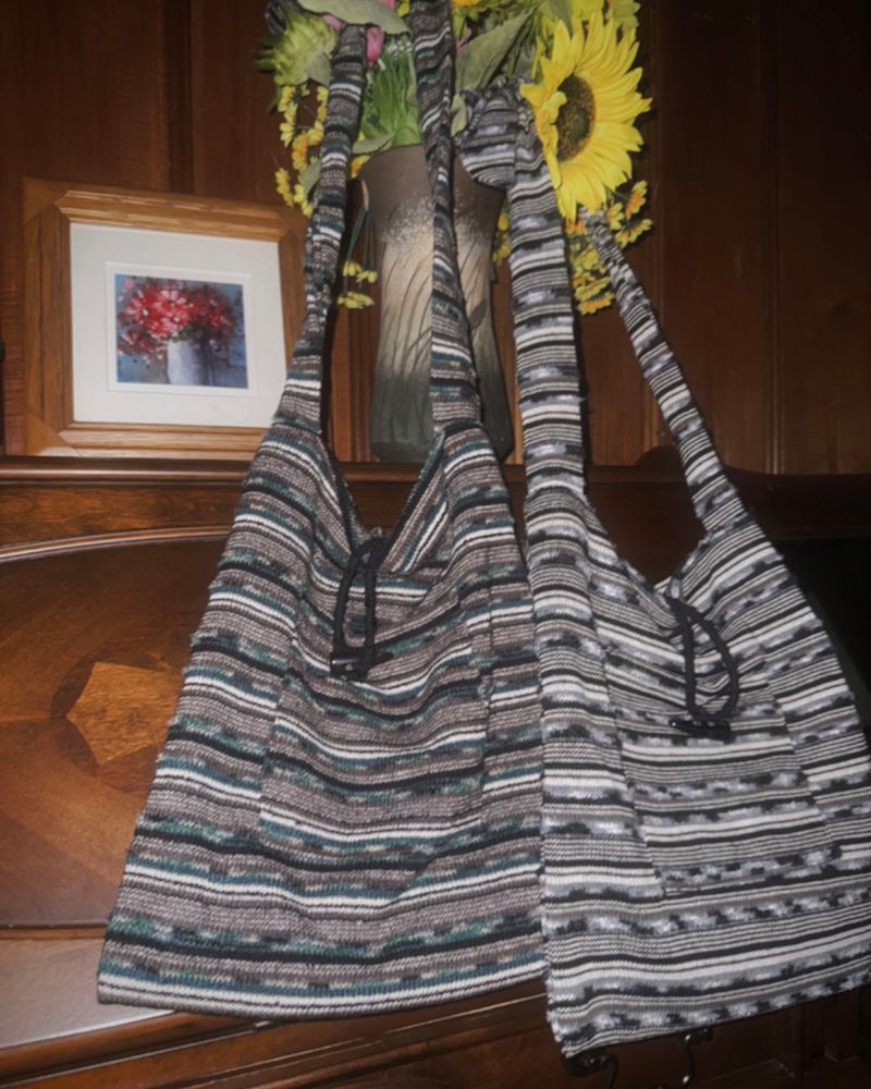 douchidouchi（ドウチドウチ）の「(2color) Toggle Vintage Knit Bag（Bags）」
