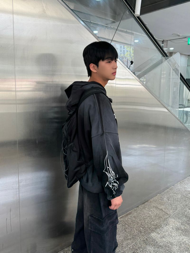 square string backpack