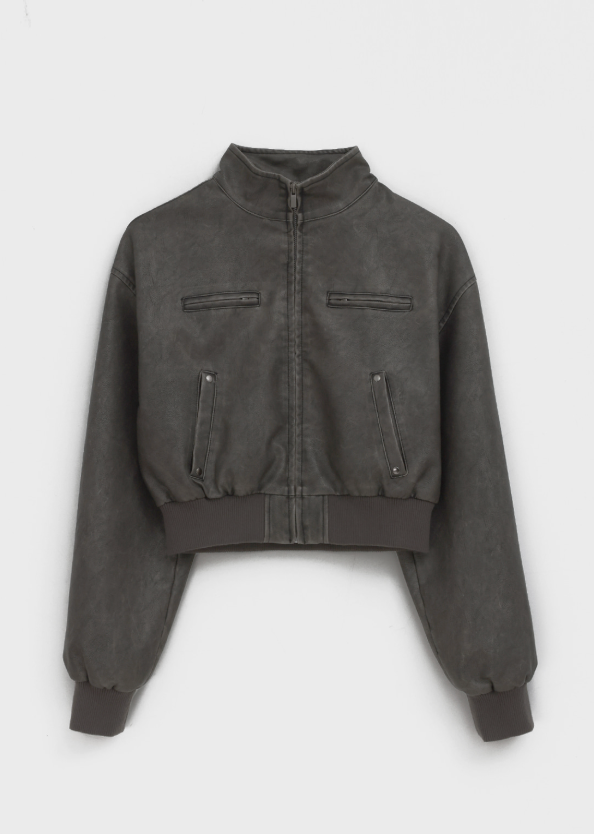 [MADE] Theel Vintage Leather Jumper