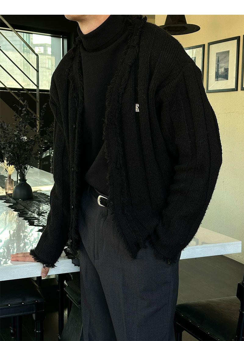 [MADE] Tessel cutting golgi cardigan(2color)