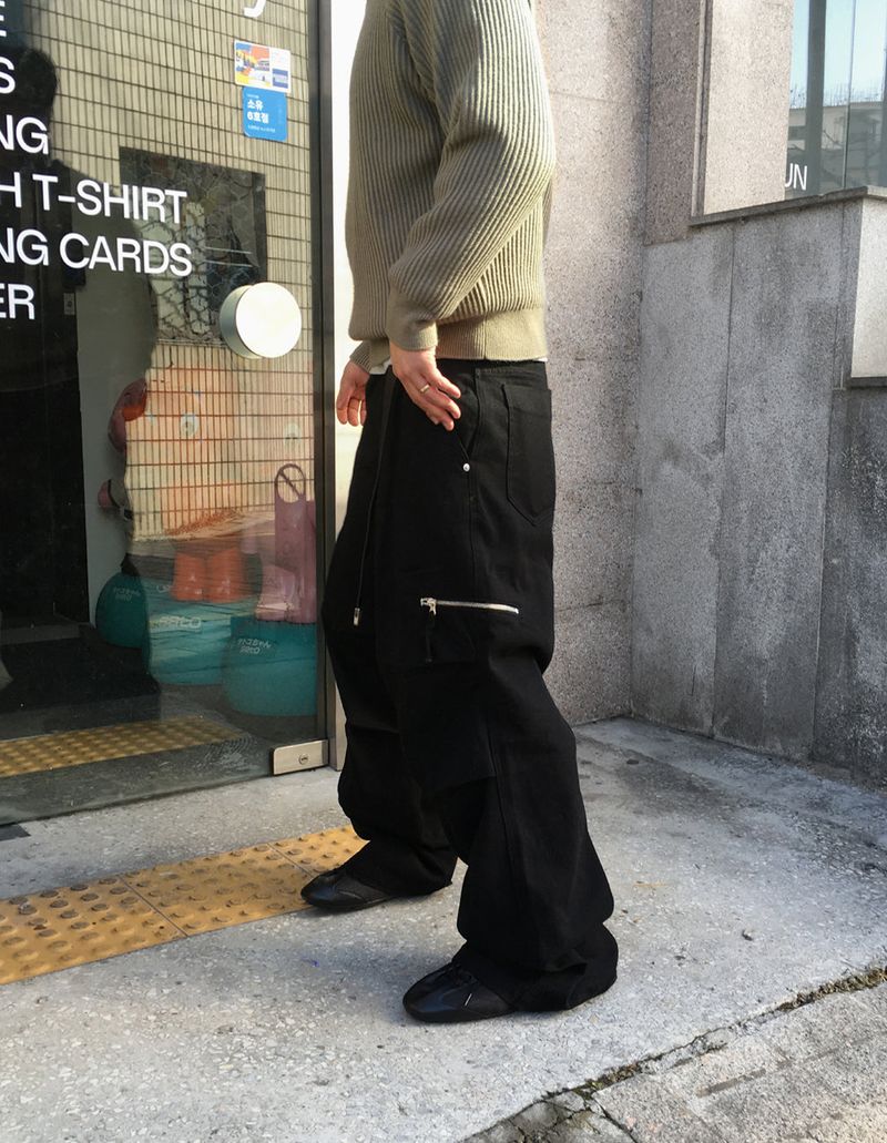 HOLY IN CODE（ホーリーインコード）の「No.1546 dyeing zipper cotton PT (3color)（Pants）」