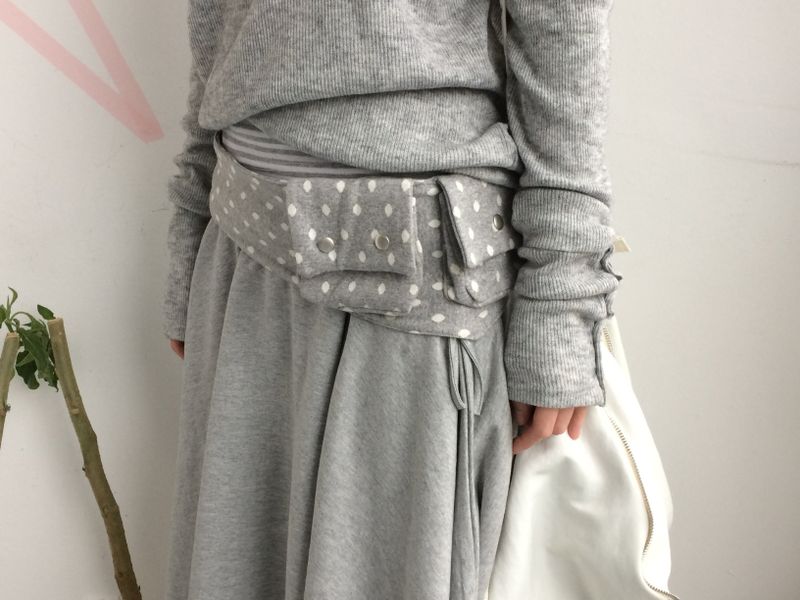 flared ribbon skirt