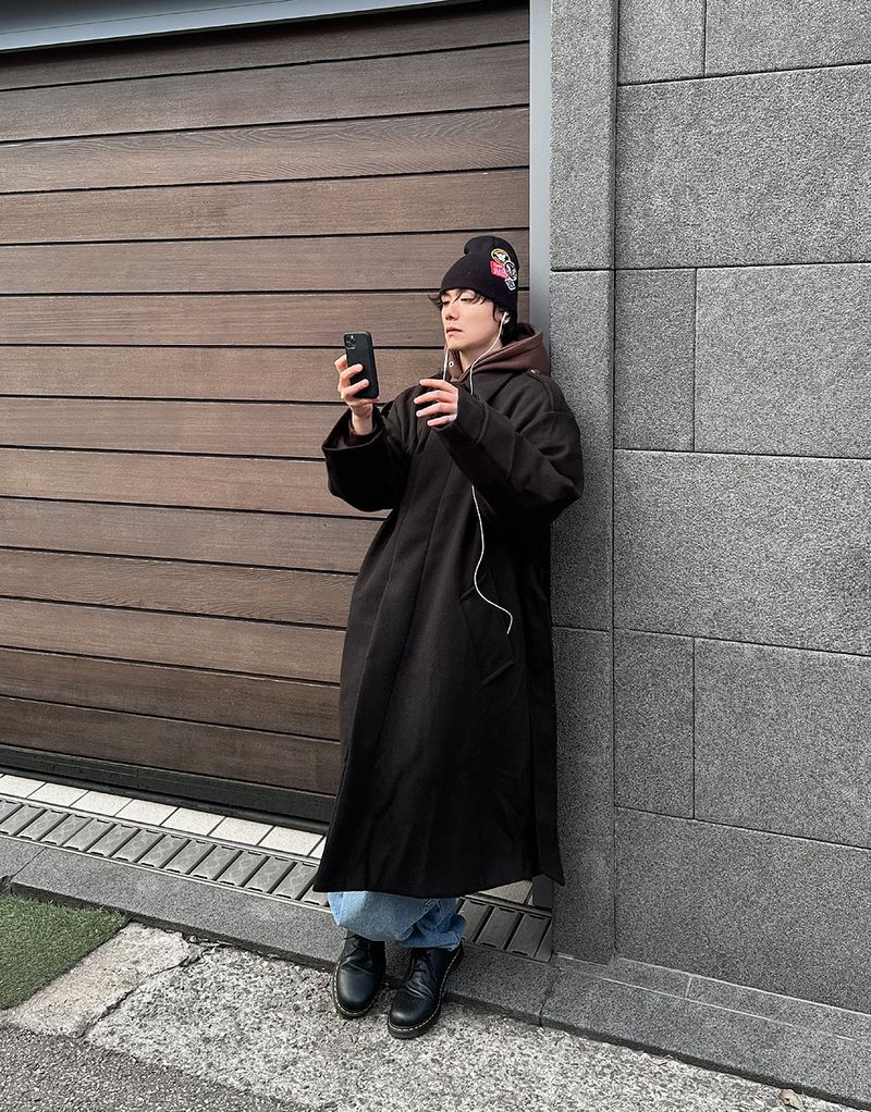 No.1031 wool30 B over COAT (3color)