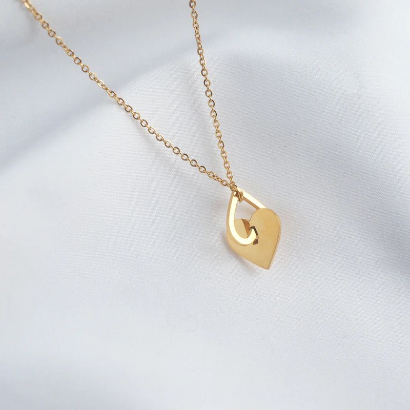 éclater（エクラテ）の「リゼット ダブルハートネックレス（アクセサリー）」