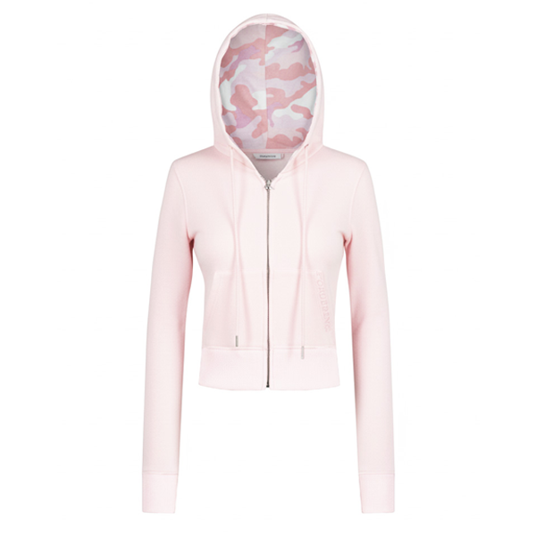 Forusring（フォーラスリング）の「BEBE CAGO TRAINING  HOODIE [PINK]（Tops）」