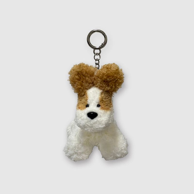 Papimyong（パピミョン）の「[made] mix-beige dog keyring（Toys/Key Holders）」