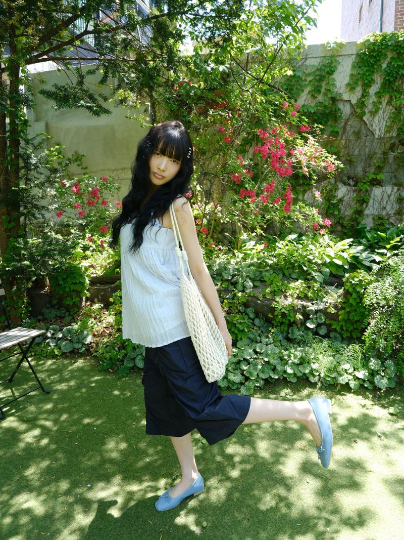 shirring capri pt