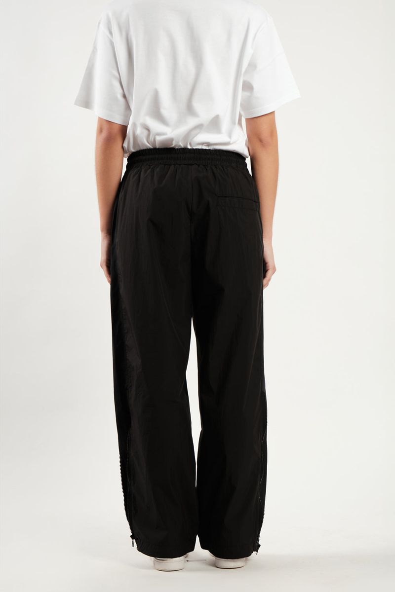 SIDE ZIPPER JOGGER PANTS [BLACK]