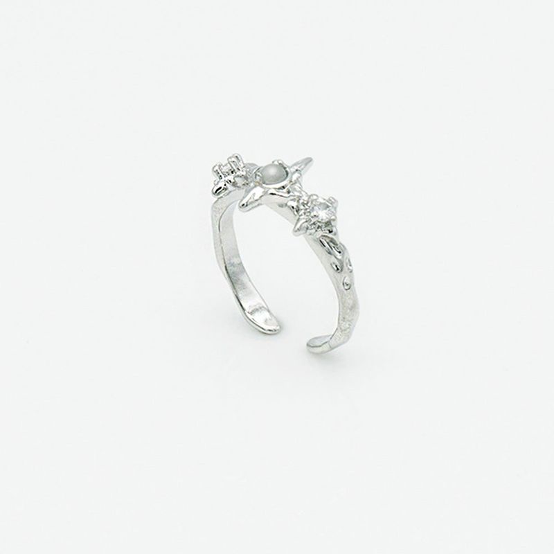 [Silver] Open Ring (Choose One of 11 types) (Random Gift Additional)