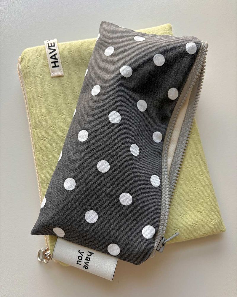 Dot tool pouch - gray