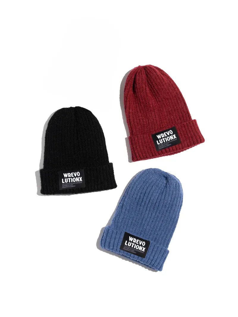 WREVOLUTIONX 24" Logo Beanie (Black)