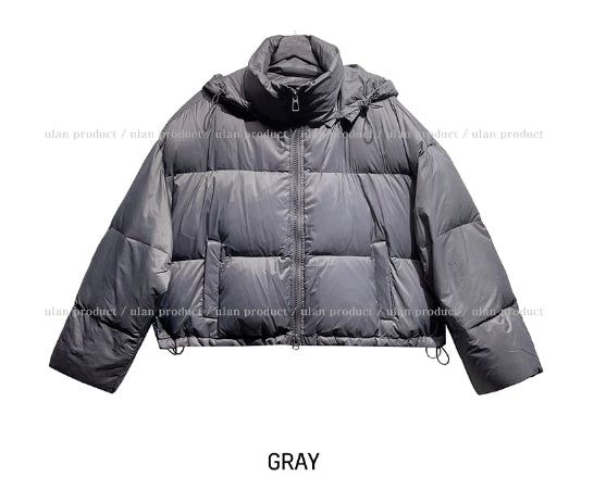 [100% duck down] Rush duck down hood short padding