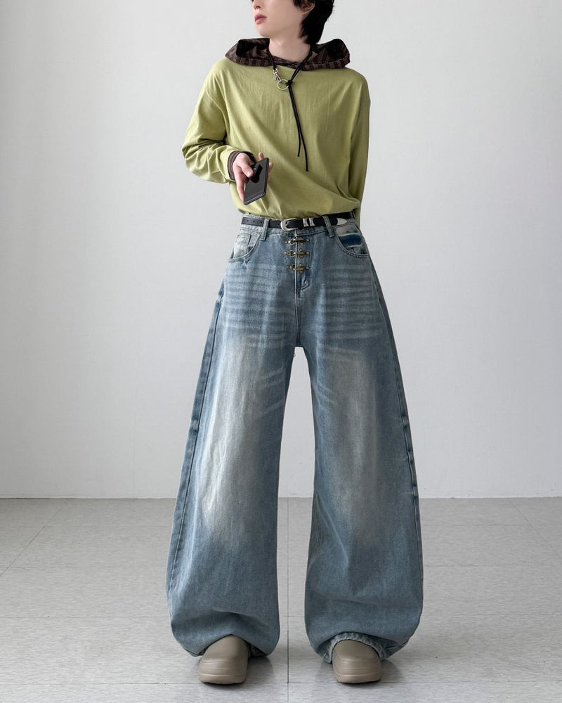 Fire Hook Balloon Denim