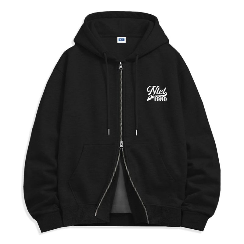 script star logo 2-way zip-up (4color)