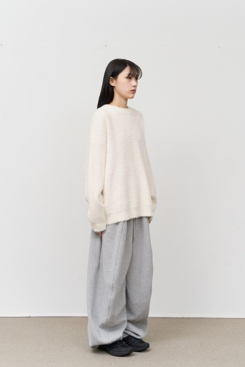 Encho Hairy Cropped Knit