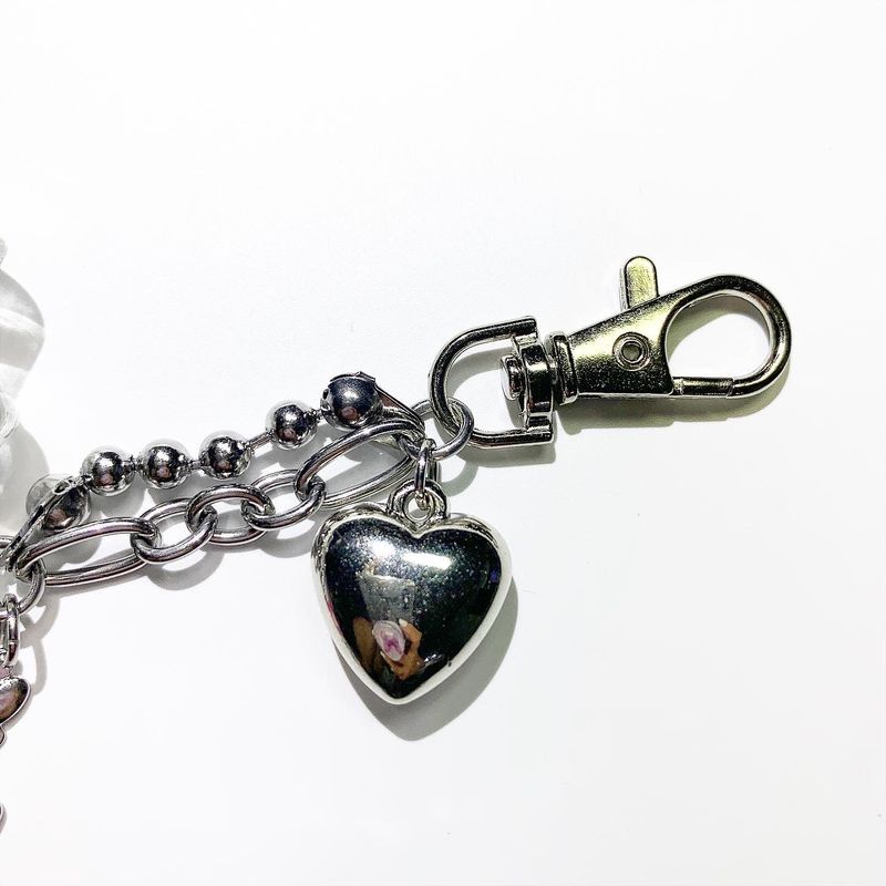 Aurora butterfly lighter case keychain