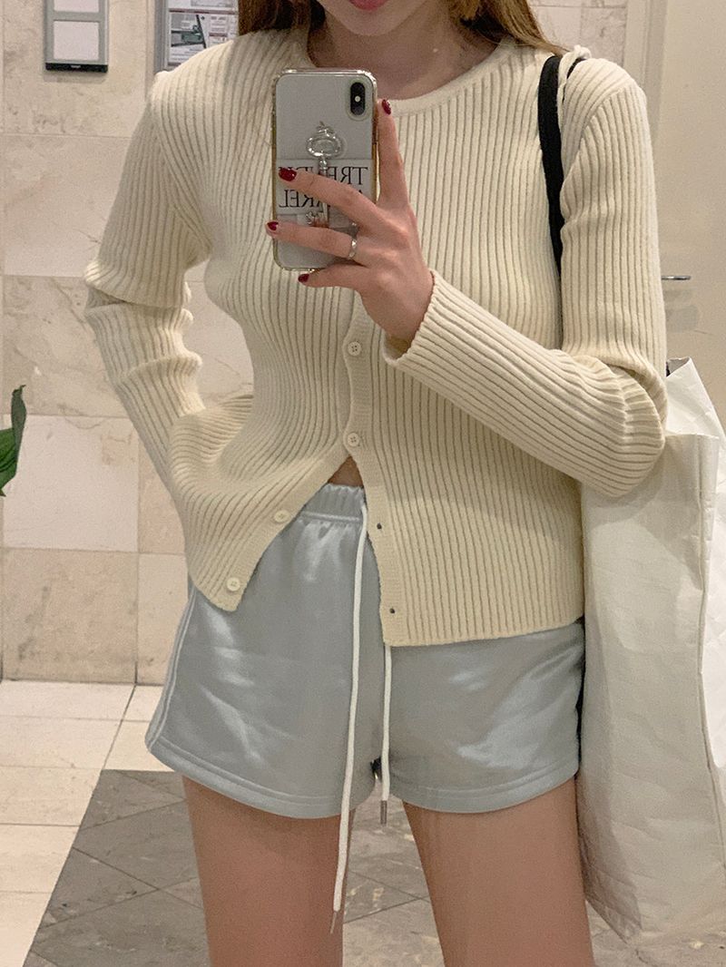 [MADE] Poet V-neck Round Cardigan