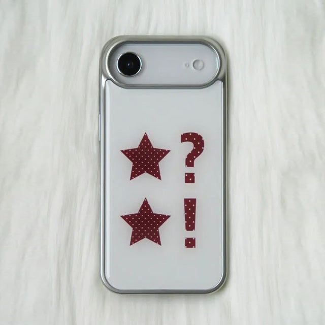 Youth Spirit（ユース スピリット）の「Dot Star burgundy Silver Epoxy Bumper Case （Smartphone Accessories）」