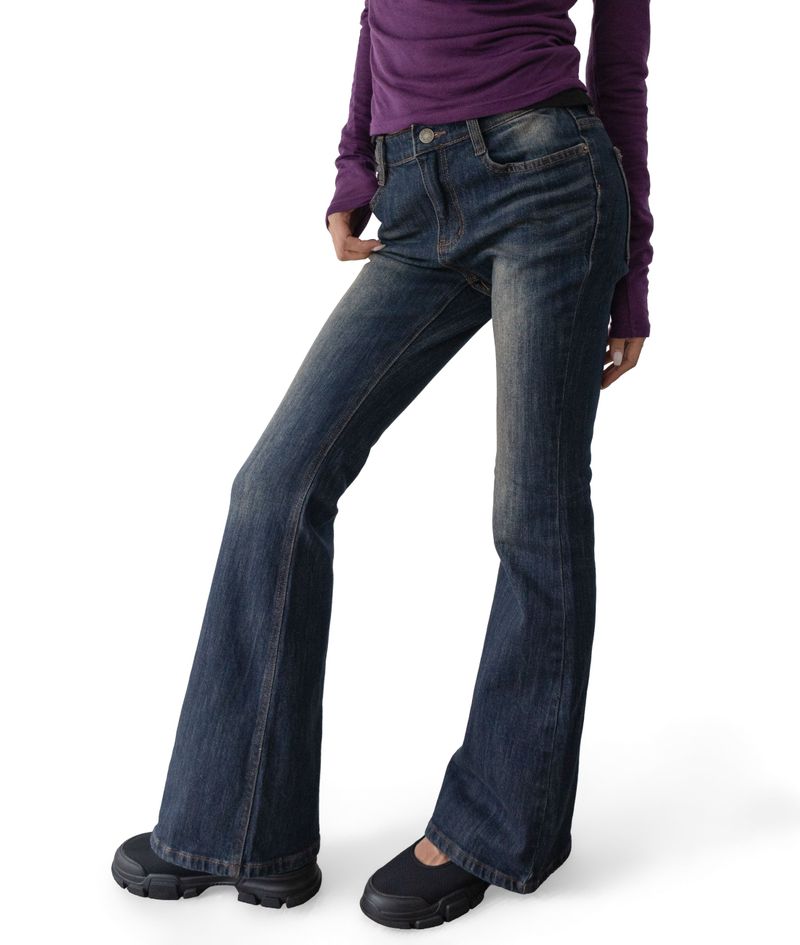 Leon Vintage Slub Bootcut Denim
