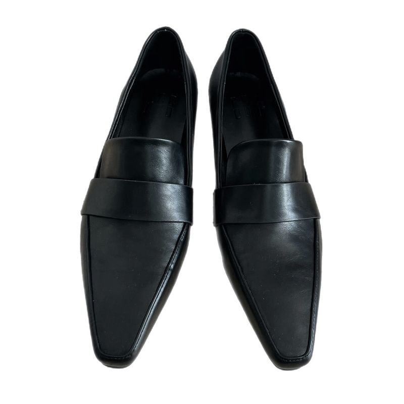 Kitten Slim Line Stiletto Mid Flat Loafers